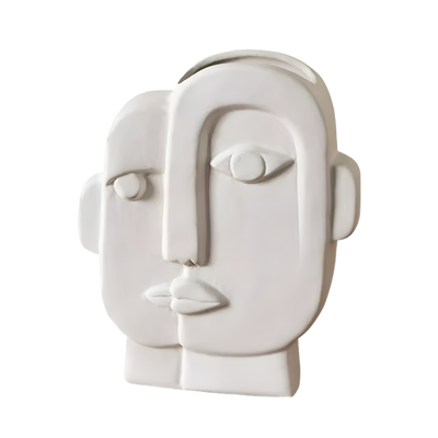 Abstract Face Vase
