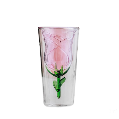Adorable Rose shaped Glass