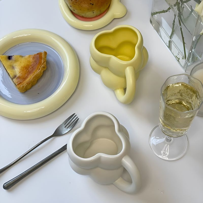 Aesthetic Bubble Ceramic Mugs