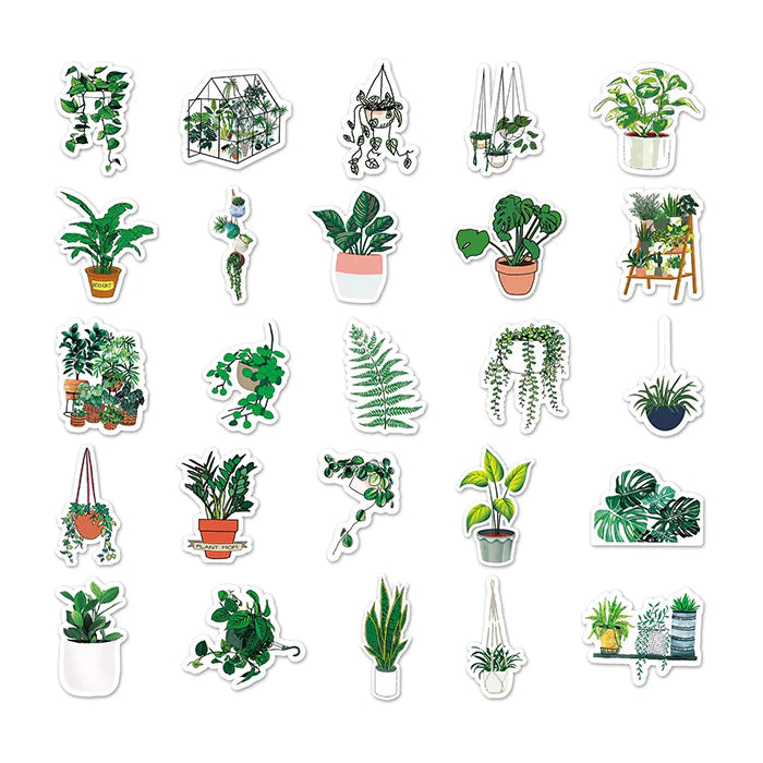 Plant Mom Sticker Set