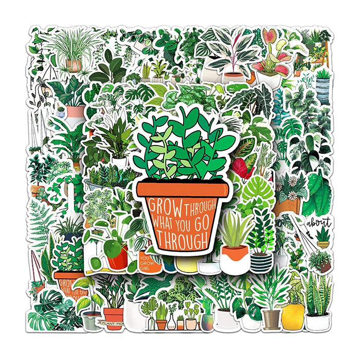 Plant Mom Sticker Set