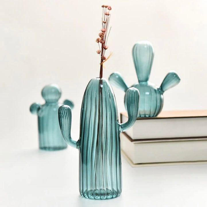 Cacti & Succulents Glass Vases