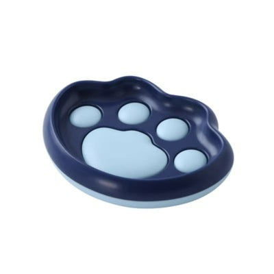 Dark Blue Cat's Paw Soap Dish