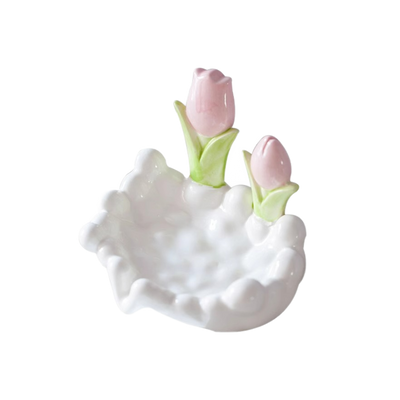 Charming Flower Soap Dish 