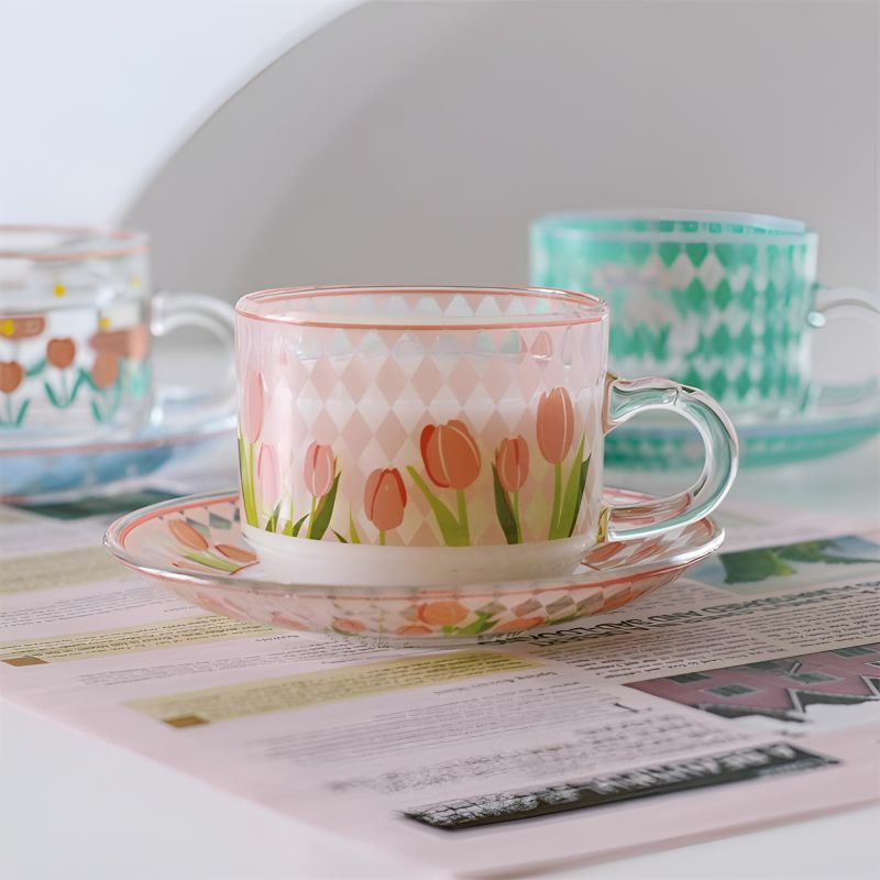 Danish Pastel Flower Cups