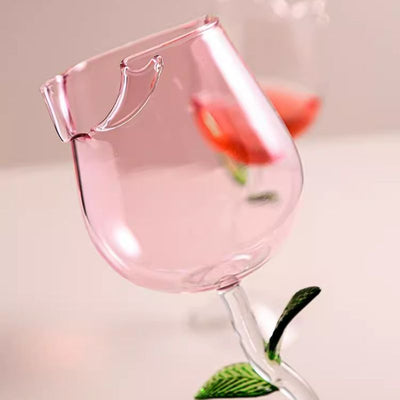 Elegant Rose shaped Glass