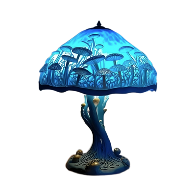Fairycore Mushroom Glass Lamp