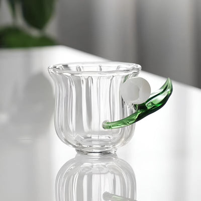 Glass Lily Cup