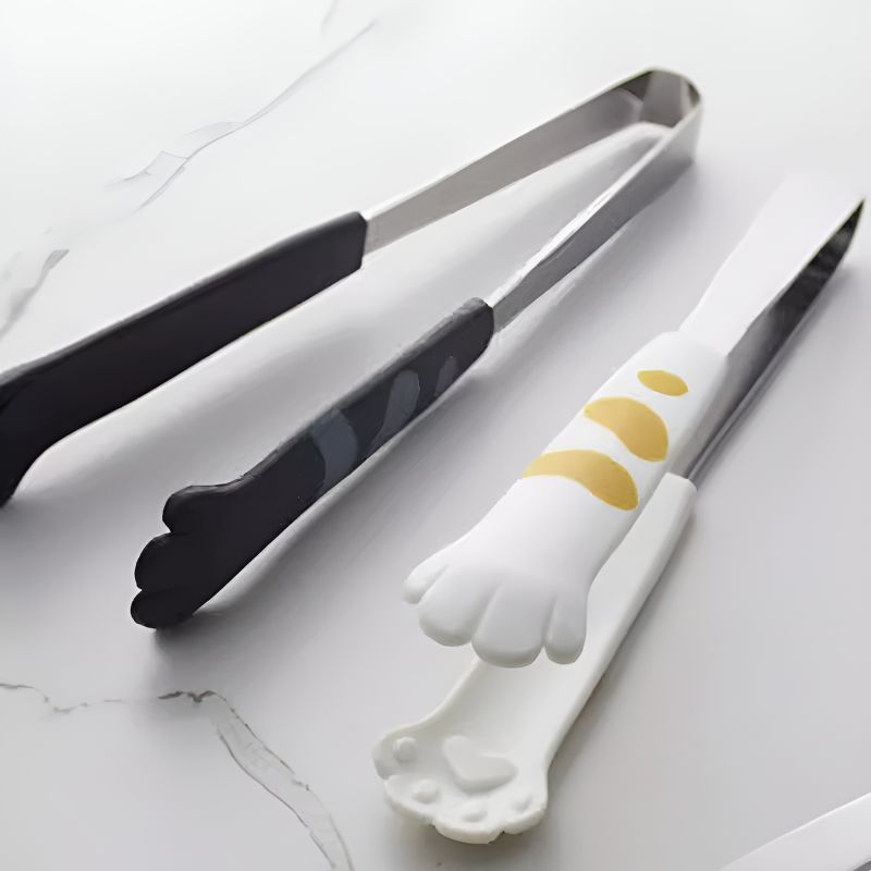 Kawaii Cat Paw Food Tongs