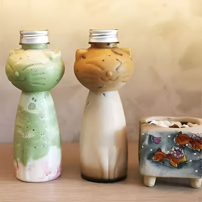 Kawaii Cat Water Bottles
