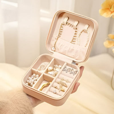 Pink Minimalistic Jewelry Storage Box