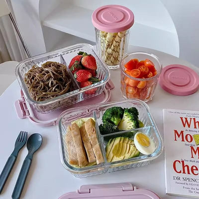 Minimalistic Pink Lunch Box 