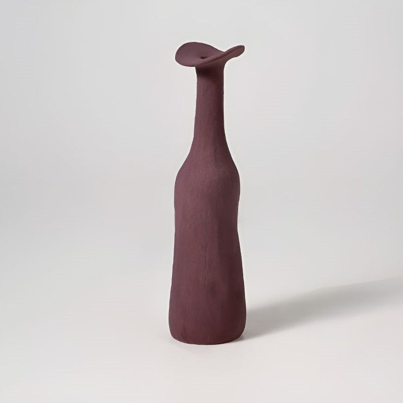 Purple Nordic Abstract Vase