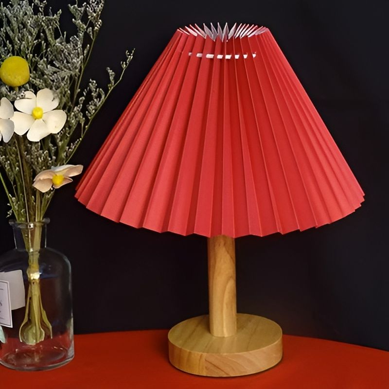 Red Nordic Aesthetic Desk Lamp