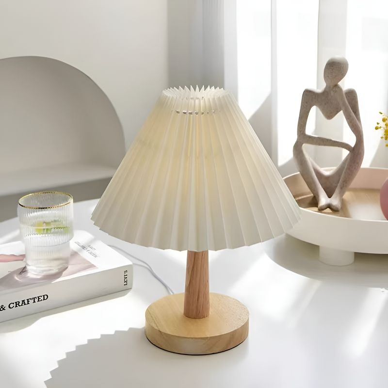White Nordic Aesthetic Desk Lamp
