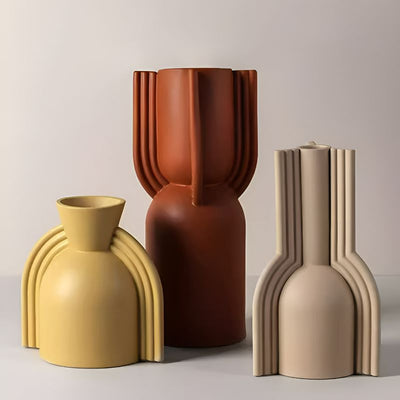 Nordic Geometric Vases