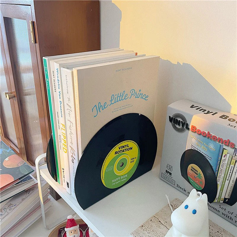 Vinyl Record Book Stand