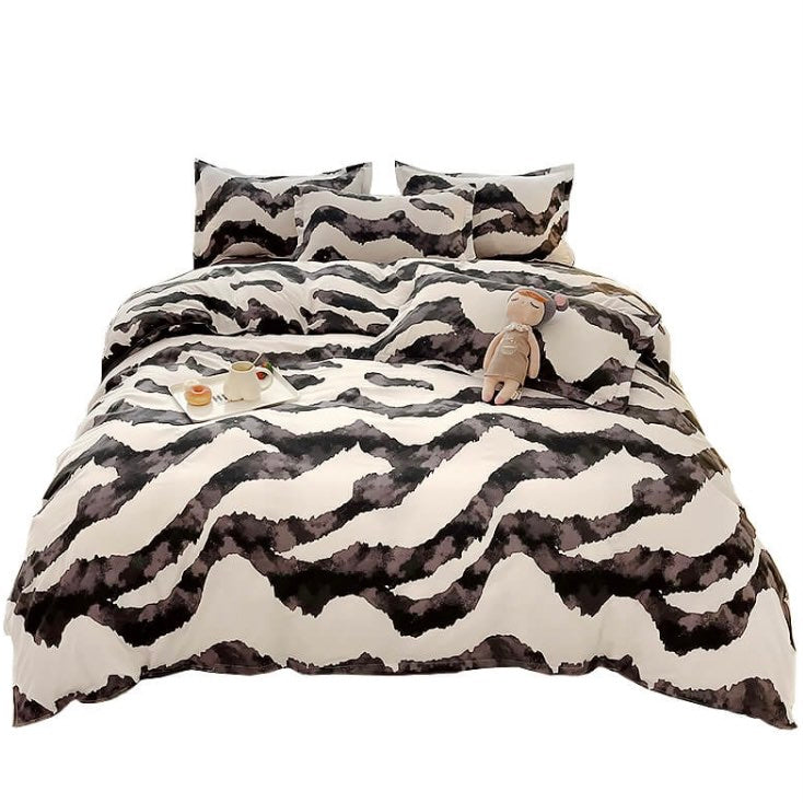 Zebra Pattern Bedding Set