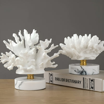 white coral decorations