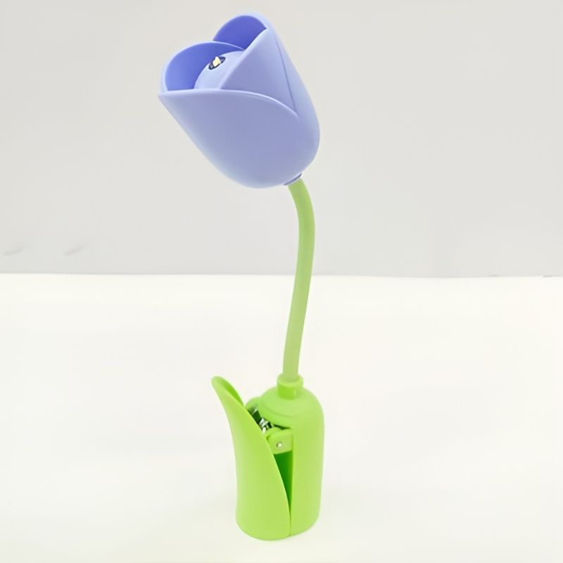 Little Blue Flower Book Lamp