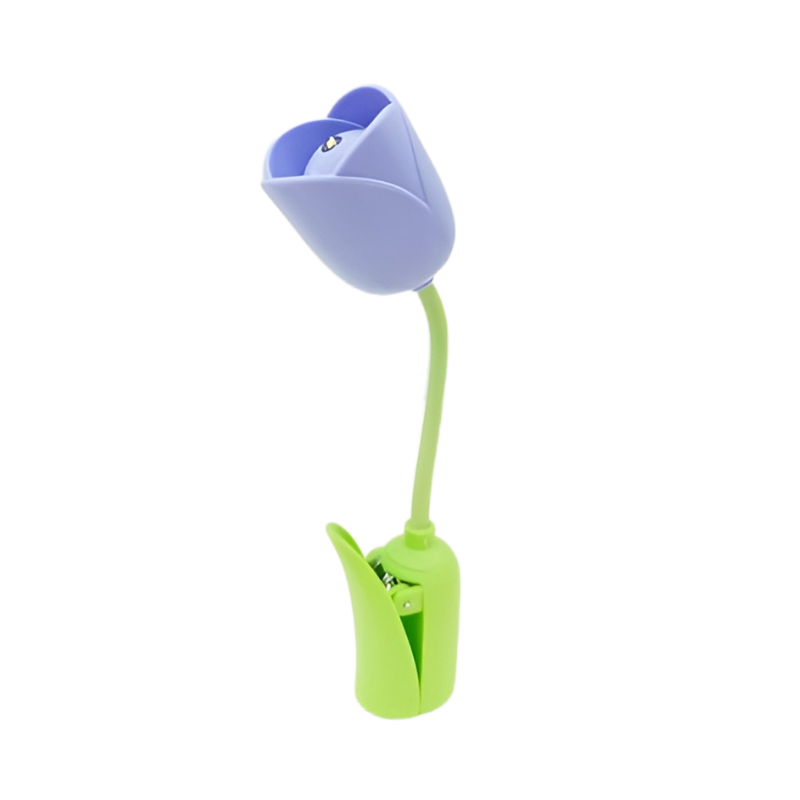 Little Blue Flower Book Lamp