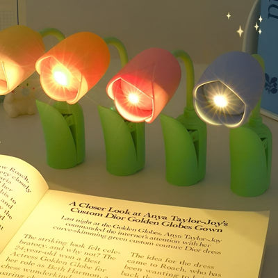 Little Flowers Book Lamps