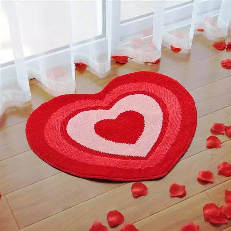 boogzel home buy heart shaped rug
