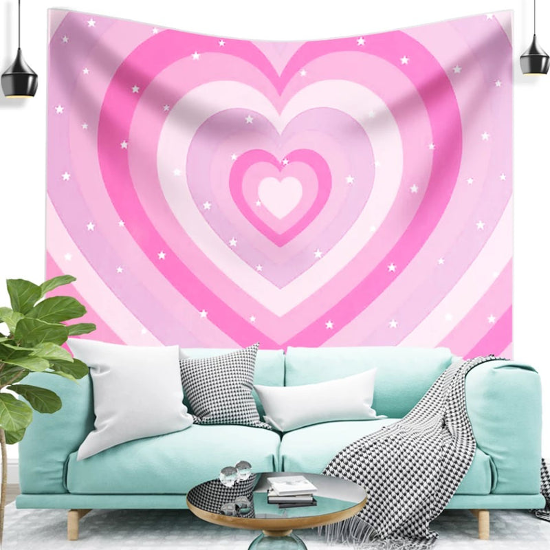 boogzel home buy heart tapestry