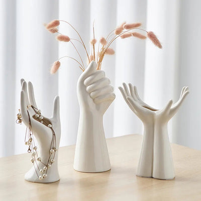 Arthoe Hand Shaped Vases