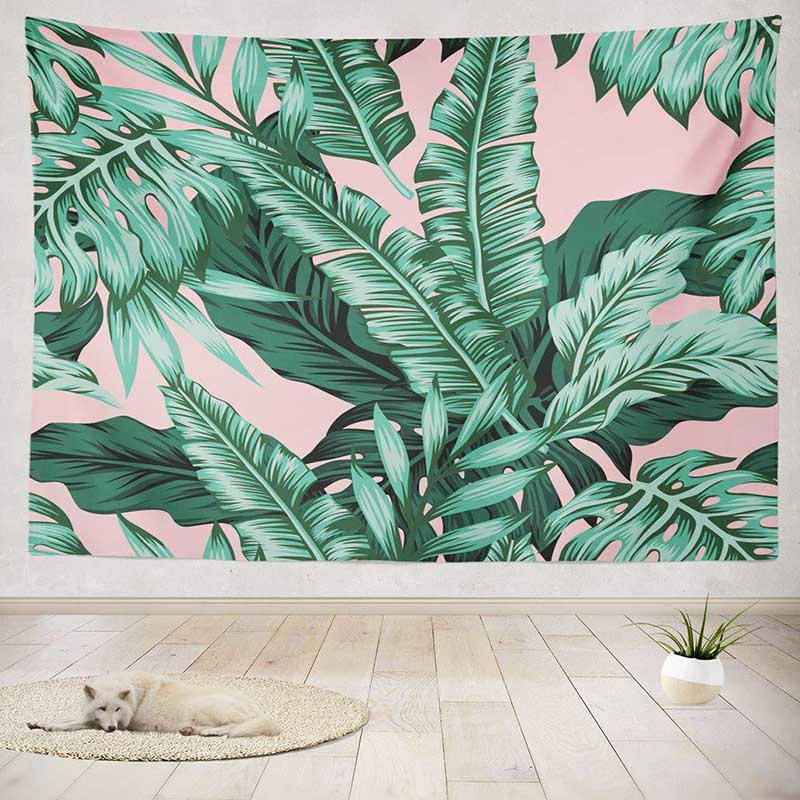 Pink Palm Tapestry buy boogzel home