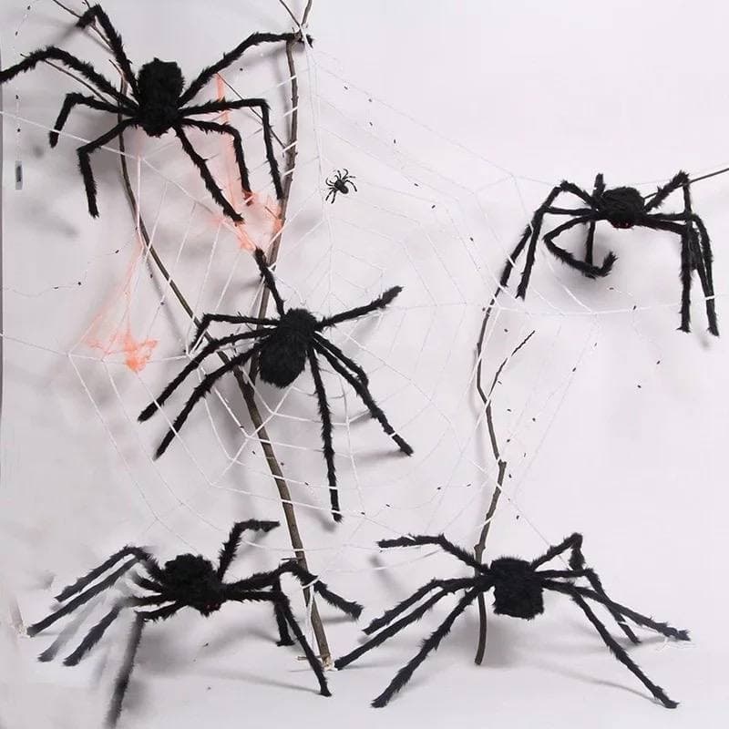 scary giant spider halloween decoration
