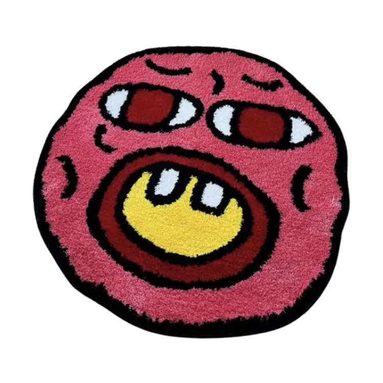 Cherry Bomb Face Rug