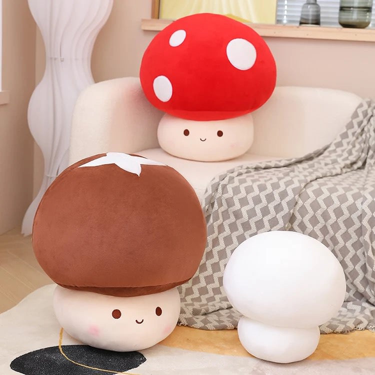 mushroom cute plush toy