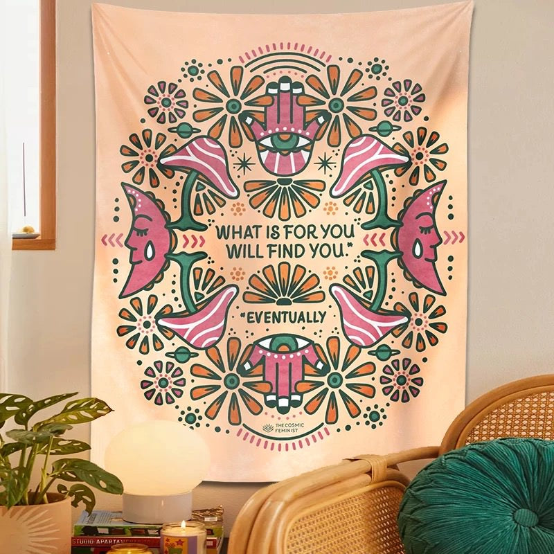 eventually aesthetic wall tapestry