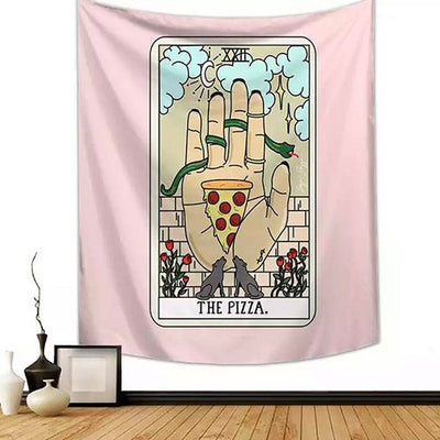 boogzel home buy aesthetic pink tarot food tapestry
