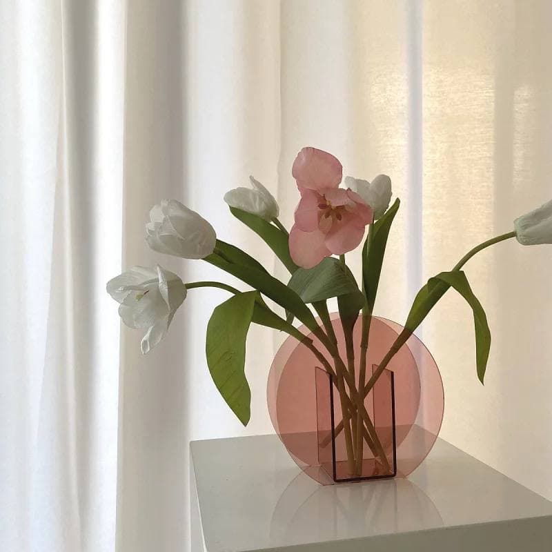 Boogzel home aesthetic geometric vase