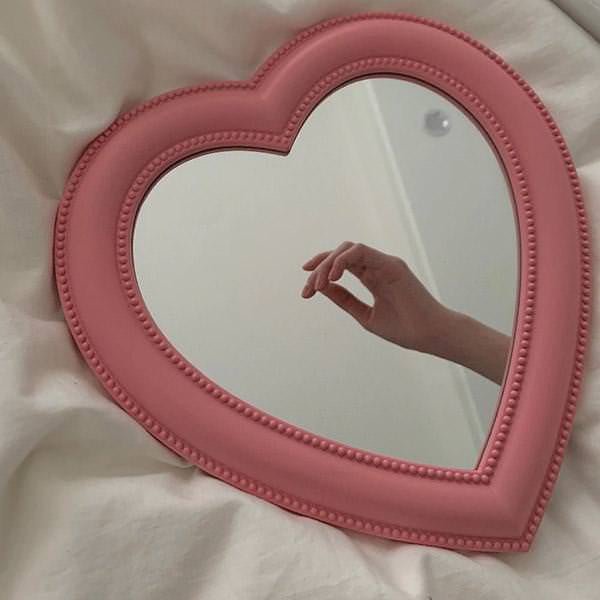 buy aesthetic heart mirror boogzel home
