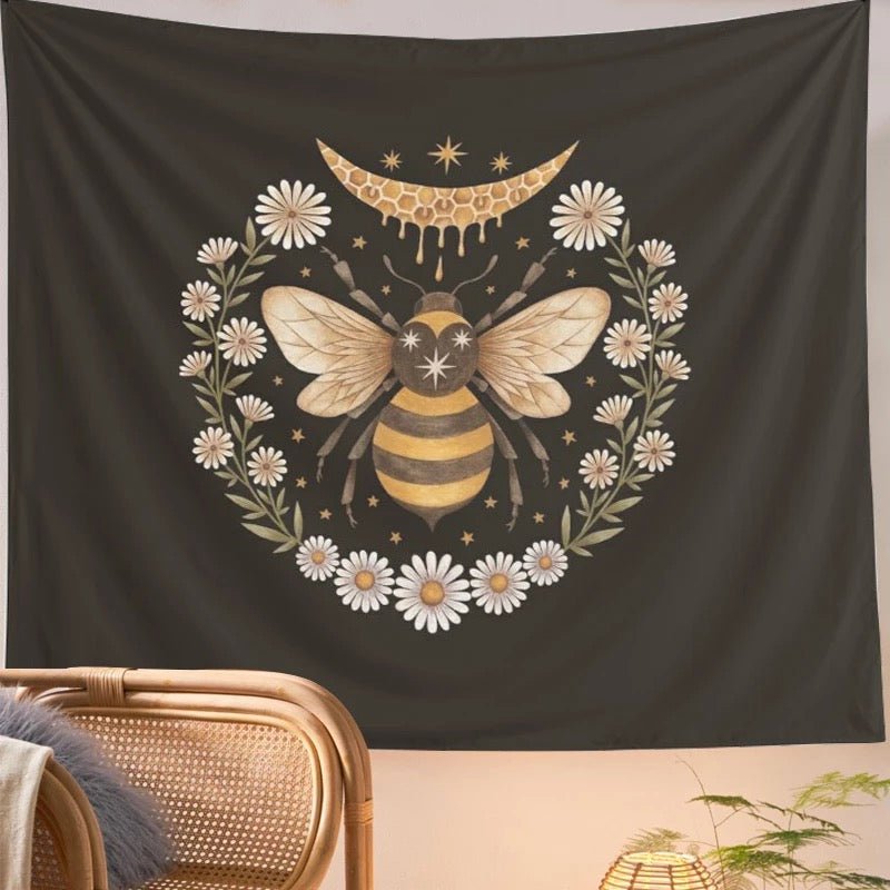 boogzelhome buy aesthetic bee tapestry