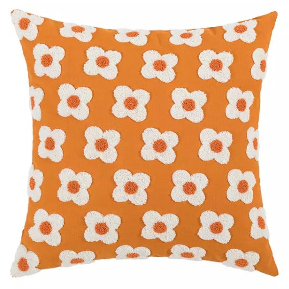 orange cushion cover