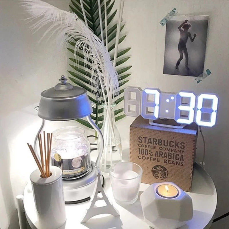 boogzel home buy LED Nordic Digital Alarm Clock