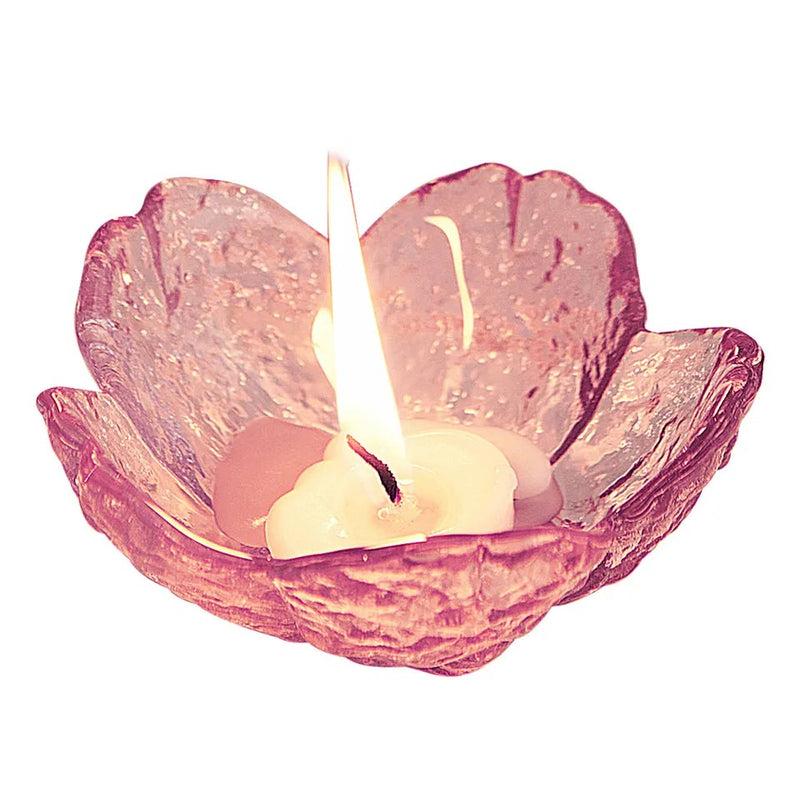 lotus flower shaped candle holder