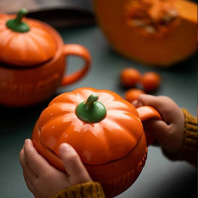 pumpkin shaped mug boogzel home
