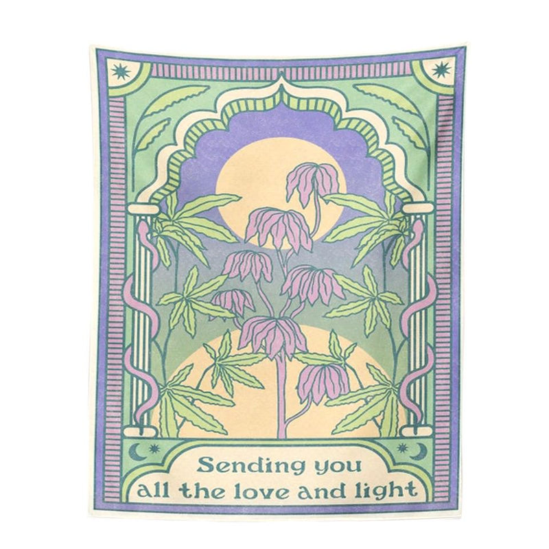 sending you all the love tapestry