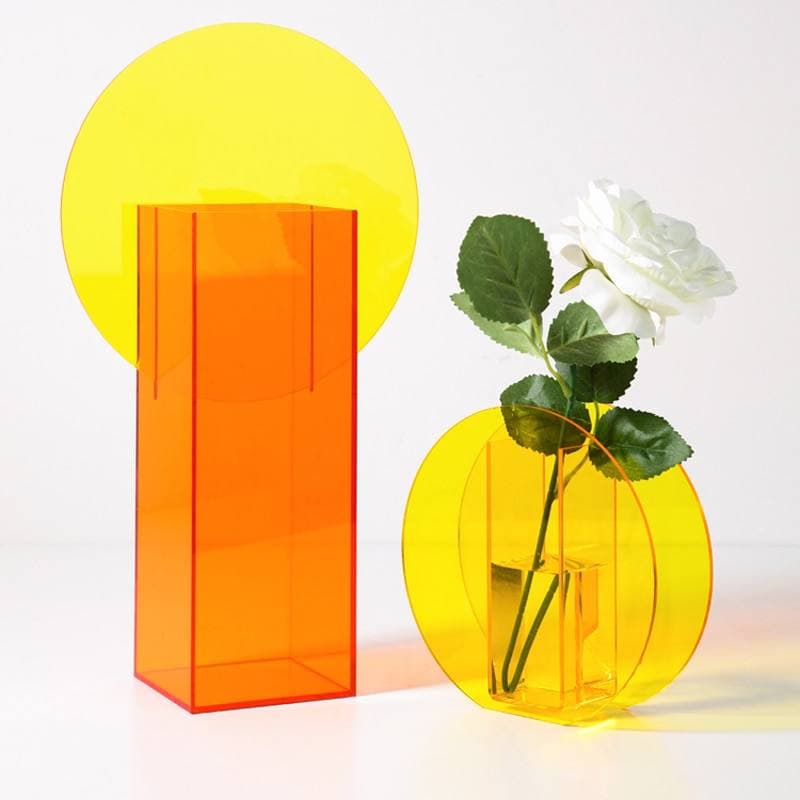 boogzel home aesthetic indie orange vases