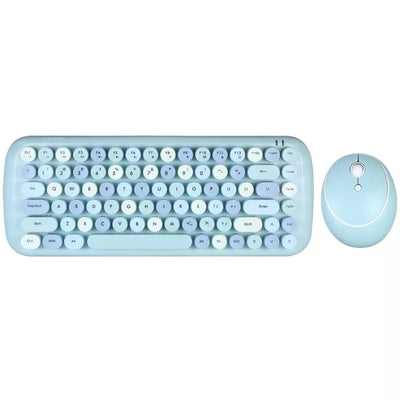 blue keyboard aesthetic