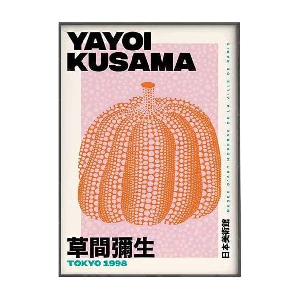 YAYOI KUSAMA PUMPKIN POSTER | BOOGZEL HOME – Boogzel Home