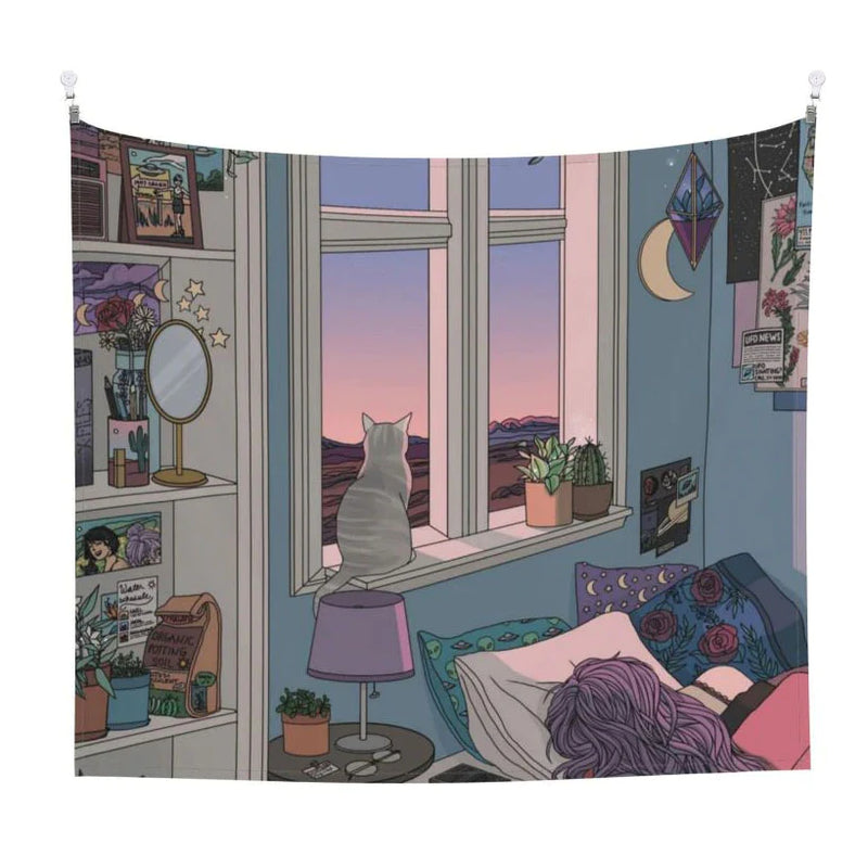 boogzel home buy anime wall room tapestry
