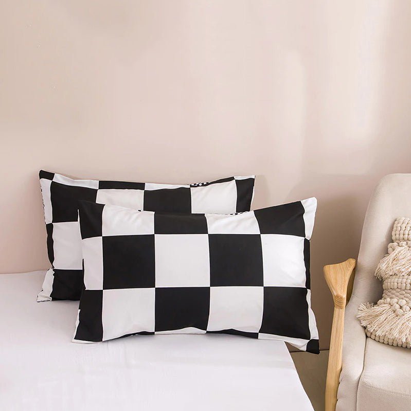 checkered bedding set boogzel home buy