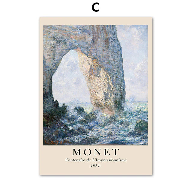 boogzel home aesthetic claude monet posters