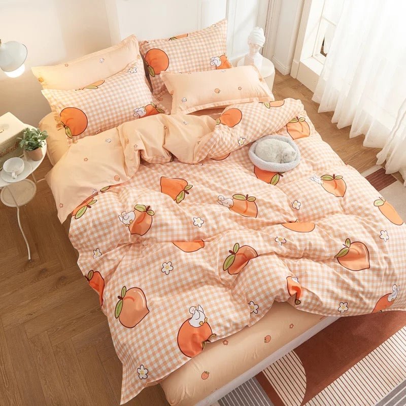boogzel home buy peaches bedding set indie room decor